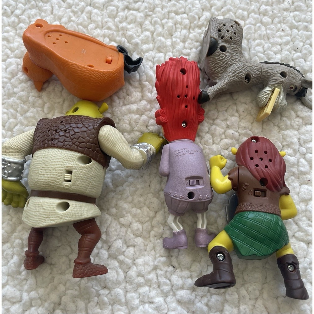 2007 Mcdonalds Shrek The Third Figures 5 Pieces - Picture 4 of 4